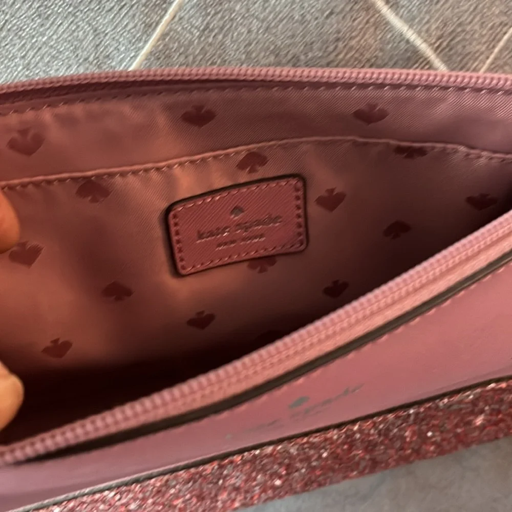 KATE SPADE Ramsy Saffiano Dusty Peon Crossbody - Picture 3 of 4